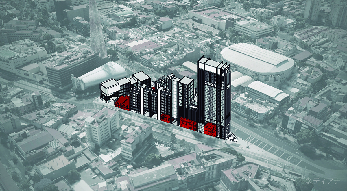 Proposal | Axonometric view | Teamwork