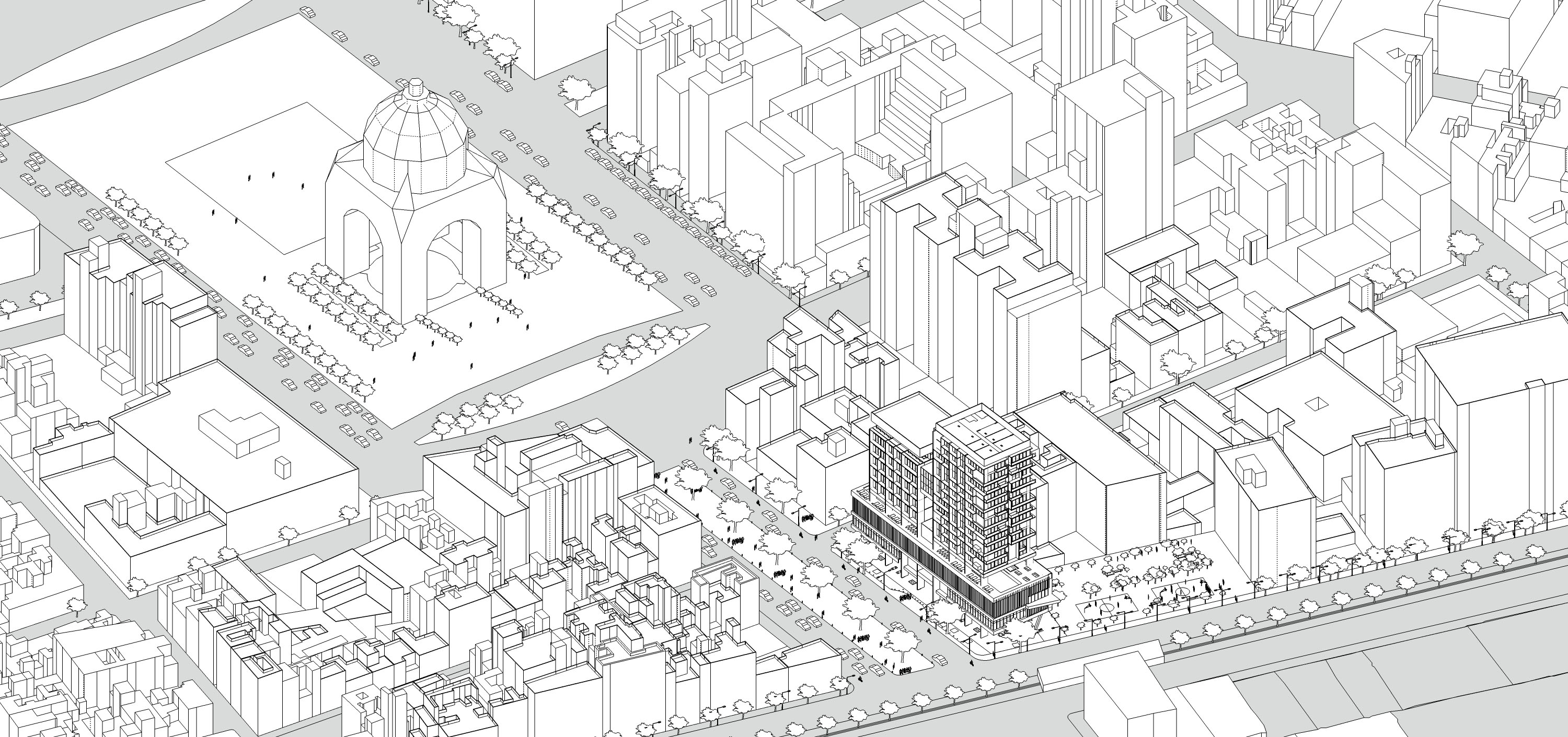 Proposal | Axonometric View | Teamwork